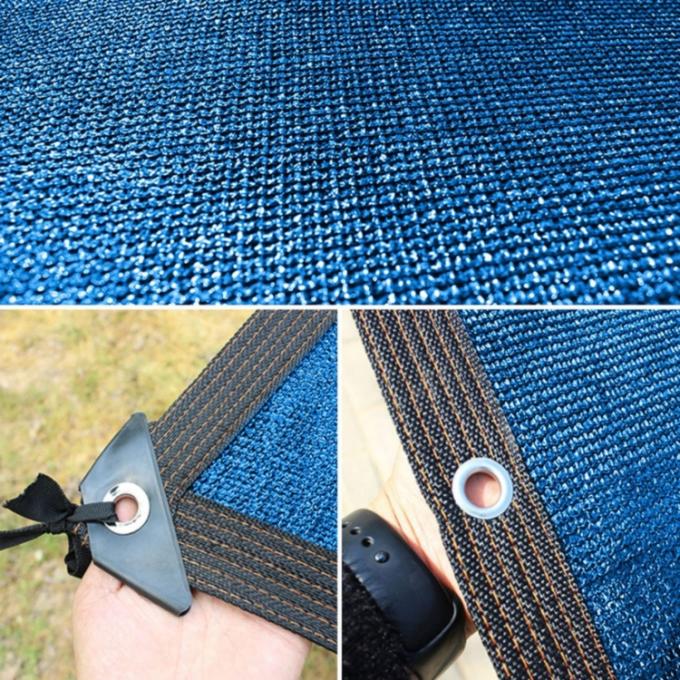 70% Windschutzgewächshaus Landwirtschaft Sun-Segel-wasserdichtes Aluminiumschatten-Netz