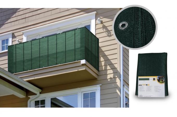 UVsegel-Vollenden des Balkon-HDPE-Schatten-Netz-0.9x5m